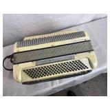 Silvertone Accordion w/ Case and Books