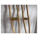Wooden Crutches