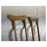 Wooden Crutches