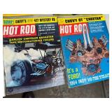 Hot Rod Car Magazines and 1979 Ford Bronco Brochure