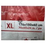 70"X60"X24" Metal Shelving Unit