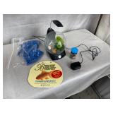 Small Fishbowl w/ Supplies and Betta Food