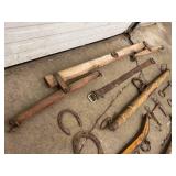 Horse Harness Parts and Horseshoes