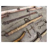 Horse Harness Parts and Horseshoes