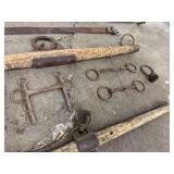 Horse Harness Parts and Horseshoes