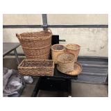 Wicker Storage Containers (6)