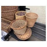 Wicker Storage Containers (6)
