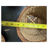 Wicker Storage Containers (6)