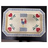 Four Unique Vintage Serving Trays