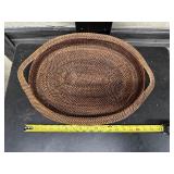 Four Unique Vintage Serving Trays