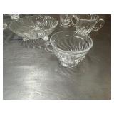 23 Piece Glassware Set - Glasses, Cups, Serving Pieces, Salt and Pepper Shaker