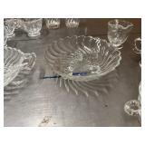 23 Piece Glassware Set - Glasses, Cups, Serving Pieces, Salt and Pepper Shaker