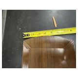 Three Wooden Trays - Includes Threshold and Vintage Hasko