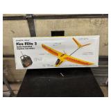 Sharper Image Fire Flite 2 Radio Controlled Airplane/Glider - New in wrapped box