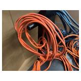 Five Various Sized Extension Cords
