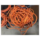 Five Various Sized Extension Cords