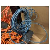 Five Various Sized Extension Cords
