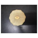 Unique and Vintage: Stone Rose, Mid 20th Century Alabaster Trinket Box, Rosanna French Embroidery Calligraphy, Kotobuki Cat Tea Bag Holder plus more