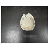 Unique and Vintage: Stone Rose, Mid 20th Century Alabaster Trinket Box, Rosanna French Embroidery Calligraphy, Kotobuki Cat Tea Bag Holder plus more