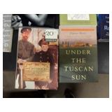Hard Cover and Paperback Books- Includes "Under the Tuscan Sun", "A Place in the Woods" and Authors Gerald Ford, Susan Allen Toth, Andrew Wyeth and more