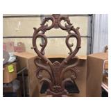 Vintage Wood Carved Coat Tree (25" x 16" x 76")