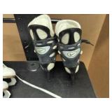 Three Pair of Gently Used Ice Skates: 1 pair Hockey Skates (Size 9), 2 Pairs Figure Skates Size (Size 6). All are in Great Condition!