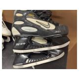 Three Pair of Gently Used Ice Skates: 1 pair Hockey Skates (Size 9), 2 Pairs Figure Skates Size (Size 6). All are in Great Condition!