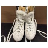 Three Pair of Gently Used Ice Skates: 1 pair Hockey Skates (Size 9), 2 Pairs Figure Skates Size (Size 6). All are in Great Condition!