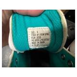 Three Pair of Gently Used Ice Skates: 1 pair Hockey Skates (Size 9), 2 Pairs Figure Skates Size (Size 6). All are in Great Condition!