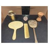 Vintage Hand Mirrors with Bonus Vintage Items