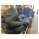 Three Sleeping Bags and Two Padded Sleep Mats