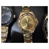 Watches - Diamond, Decade, Geneva, Quartz brands with Vintage Telock Traveler Alarm Clock