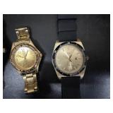 Watches - Diamond, Decade, Geneva, Quartz brands with Vintage Telock Traveler Alarm Clock