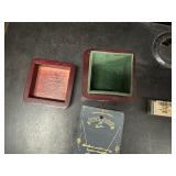 Necklaces in original packaging and Collector Pins