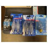 Box with Transformer, Light Fixture, Light bulbs