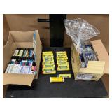 All Weather Paint Stick Livestock Markers, Prism Color, Decocolor Pain Pens, Painters Markers and Box of New and Used Pens and Markers