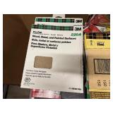 Sandpaper - Many are unopened in original package (see pictures for details)