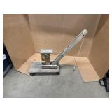 Rare Vintage Community Playthings Wooden Crane. In good working order.