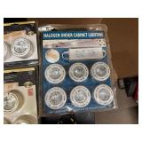 Two Packages 10 Watt Under Cabinet Lights and Two Packages 120 Halogen Accent Lights