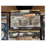 Two Packages 10 Watt Under Cabinet Lights and Two Packages 120 Halogen Accent Lights