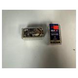 22 Magnum Hollow Point Ammunitions, Two Boxes (CC1 & Federal Brands) 50 Rounds per Box