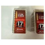 17 HMR V- Max Normandy. Two Boxes 50 per Box