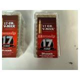 17 HMR V- Max Normandy. Two Boxes 50 per Box