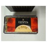 17 HMR Federal Hollow Point Ammunition.  Two boxes 50 per Box