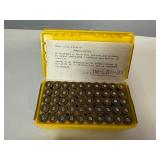 .38 Special Cavim Fabrica Ammunition.  Two Boxes. 50 Rounds per Box