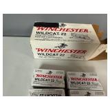 Winchester High Velocity 22 Long Rifle Ammunition. 10 Boxes. 50 per Box.