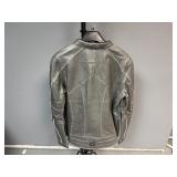 Gray Leather Jacket. Hein Gerick - Women