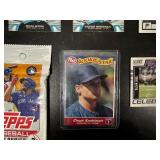 Sports Cards! - Tops 22 Baseball Series Sealed Pack, Chuck Knoblauch Rookie Star Card, Delvin Cook and Bonus Cards