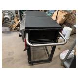 Aussie 6 Burner Gas Grill with Customized Stainless Steel Cover and Three Serving/Prep Pieces