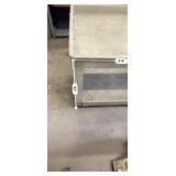 Rubbermaid Cart (One wheel is cracked but still rolls fairly well). 40" X 25" X 23"